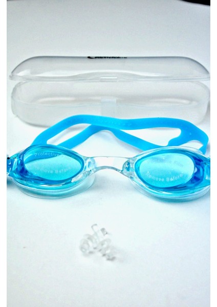 Havuz Deniz Yüzücü Gözlüğü Kutulu+Kulak Tıkacı Hediye fiyatları
