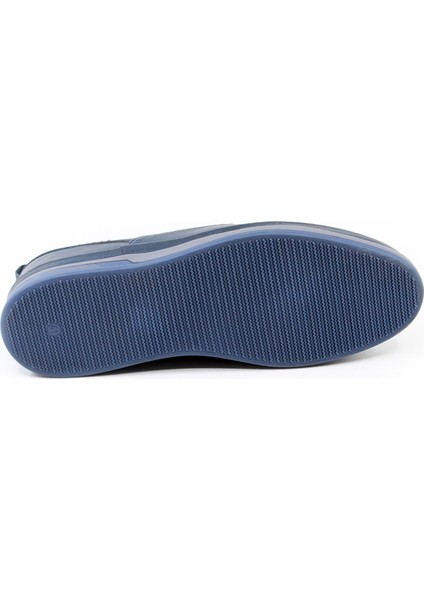 Deri Lacivert Casual Günlük Erkek Ayakkabı 22227 indirimleri