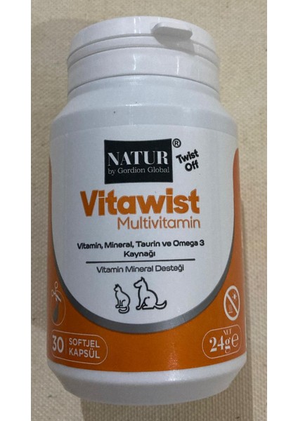 Natur Vitawist Multivitamin 30 Soft Jel Kapsül