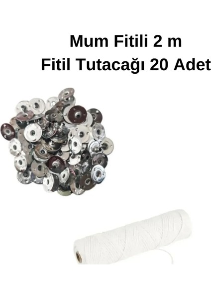 Yılbaşı Mum Yapım Seti 26 Parça Beyaz Metal Kutu Mum Kabı Mum Fitili Tutacağı Seti Kalıbı modelleri