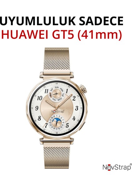 Huawei Watch Gt5 41MM ile Uyumlu Ekran Koruyucu 9h Temperli Cam Kolay Uygulama Aparatlı