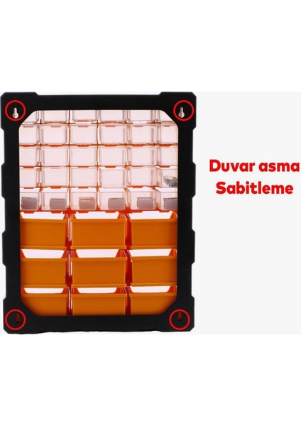 Superbag 39’ Lu Mono Blok Çekmece Seti Organizer