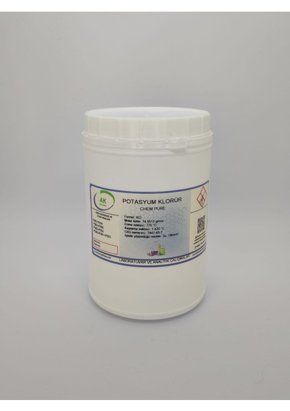 Potasyum Klorür (Kcı) 1000 G