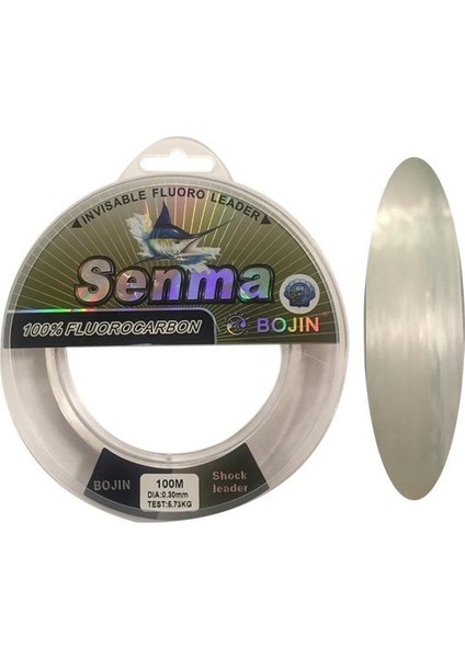Dft Bojin Senma Fluorocarbon Misina 100 M -0.30 mm