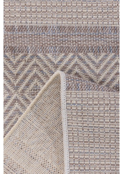 Vivaldi Kahve Mavi Halı Kilim Salon Oturma Odası Yolluk Yatak Odası Koridor Halısı A0057A fırsatları