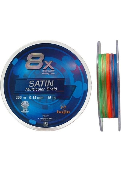 Dft Bojin 8x Satin M.color Ip Misina 0.14MM 300 M indirimleri