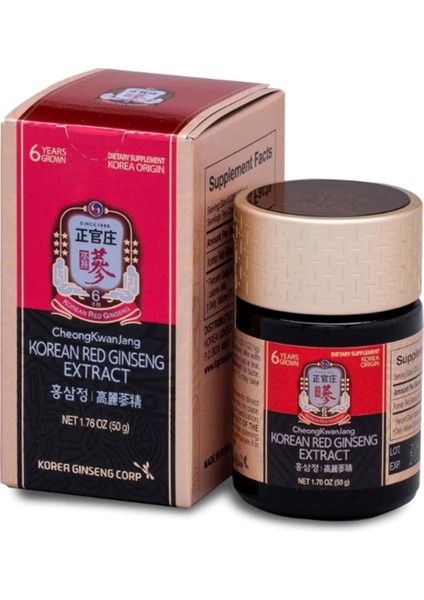 Korean Red Ginseng Extract 1.76 Oz 50 gr
