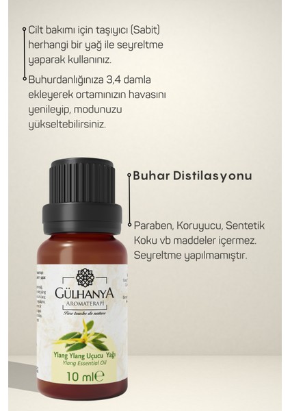 Gülhanya Ylang-Ylang Uçucu Yağı 10ml