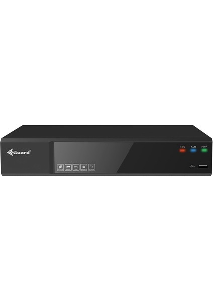 Vg-4C1E-Nvr Vguard 4 Kanal 5Mp H.265+ 1 Disk Network Kayıt Cihazı