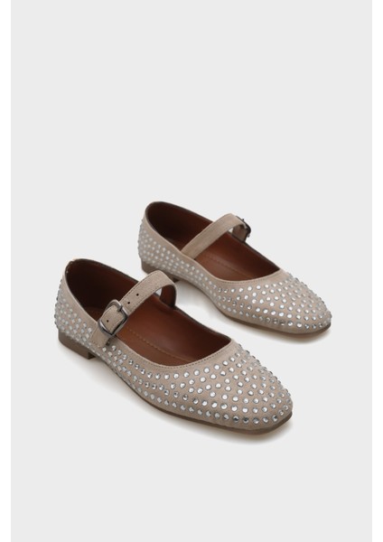 Kadın Tokalı Taşlı Mary Jane Babet fiyatları