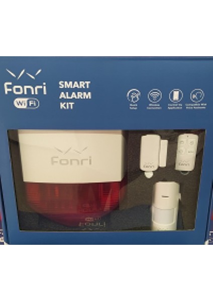 Wi-Fi Akıllı Alarm Kablosuz Akıllı Güvenlik Sistemi Seti Haber Veren Ekonomik Hırsız Alarm Seti fiyatları