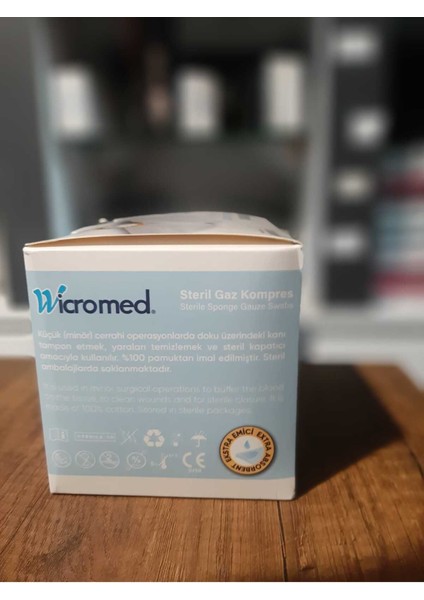 Steril Gaz Kompress 7.5 x 7.5 Spanch x 3 Kutu