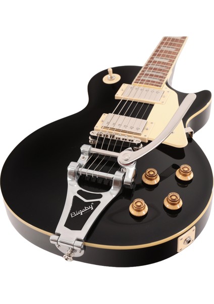 Les Paul Standard 50s Bigsby Elektro Gitar (Ebony) fiyatları