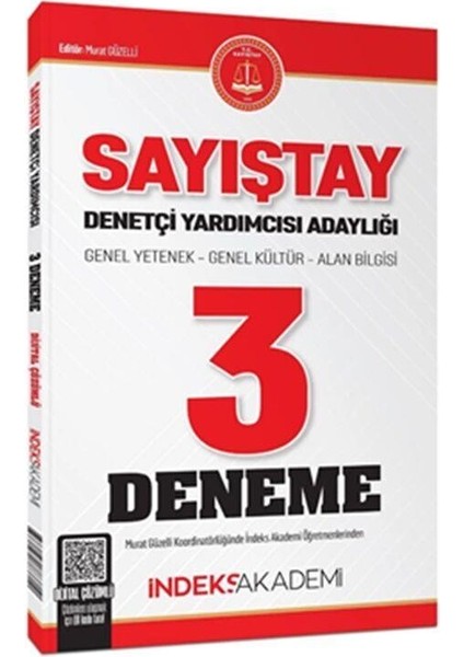 Sayıştay Denetçi Yardımcısı Adaylığı 3 Deneme