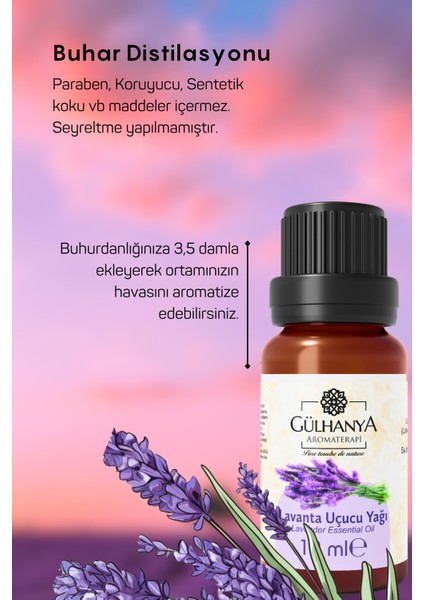 Gülhanya Lavanta Uçucu Yağı 10 ml