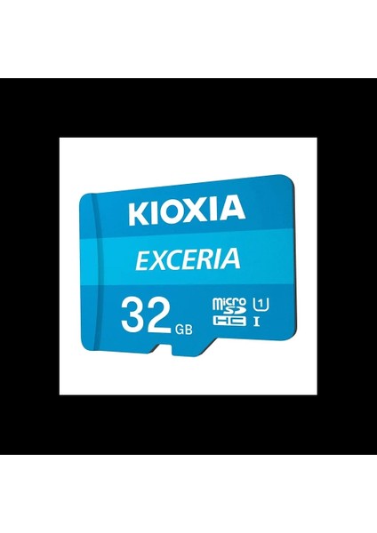 Kıoxıa 32GB Exceria, LMEX1L032GG2, Uhs-1,  CL10, 100MB/S, Microsd Kart Bellek (Sd Adaptörlü)