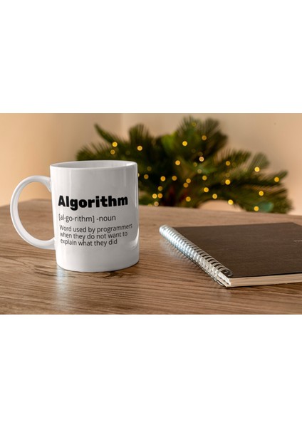 Algorithm - Mizahi Tanım Tasarımı Kupa Bardak