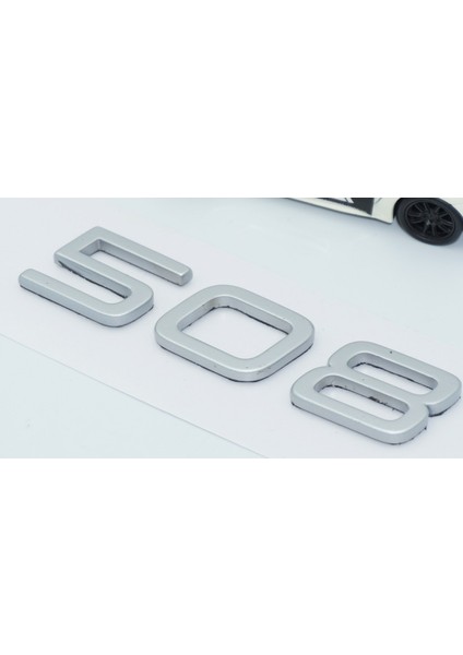 Peugeot 508 Ön Kaput 2022+ Gri Abs Logo Amblem