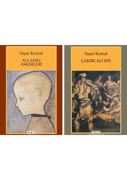 Yaşar Kemal 2 Kitap Set ( Allahın Askerleri - Çakırcalı Efe)