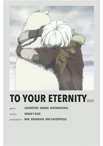 Rollas Store To Your Eternıty Anime A4 Boy Poster