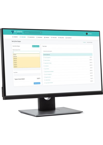 Oto Yıkama Yazılımı V1