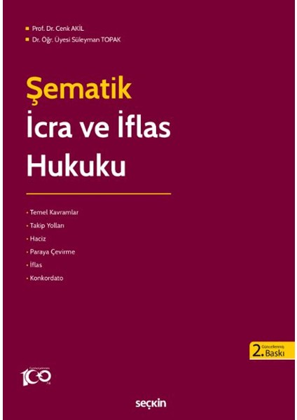 Şematik İcra ve İflas Hukuku - Cenk Akil