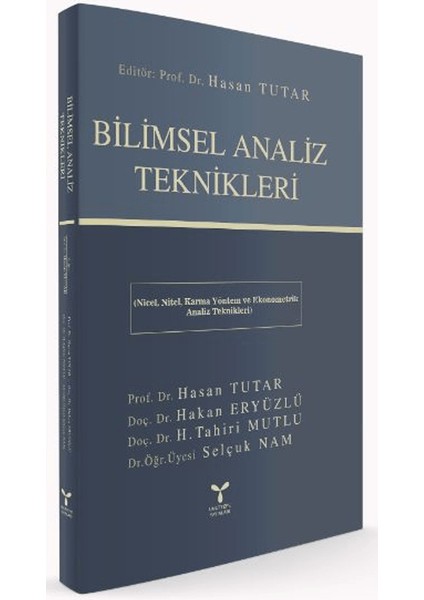 Bilimsel Analiz Teknikleri - Hasan Tutar