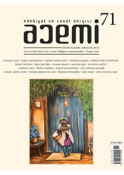 Acemi Edebiyat ve Sanat Dergisi 71. Sayı - 2024