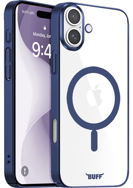 Buff iPhone 16 Plus Magsafe Slim Fit Kılıf Blue