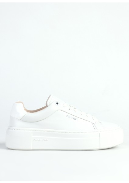 Calvin Klein Beyaz Kadın Sneaker HW0HW021180K4