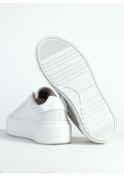 Calvin Klein Beyaz Kadın Sneaker HW0HW021180K4