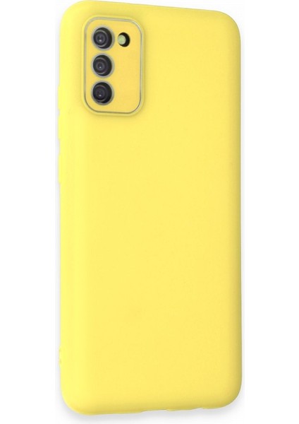 Samsung Galaxy A02S Kılıf Pürüzsüz Soft Yüzey Içi Kadife Kamera Lens Korumalı Lansman Glass Silikon Kapak fiyatları