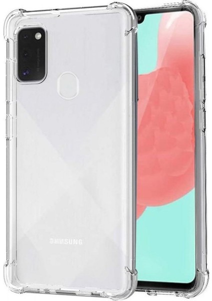 Samsung Galaxy M30S Kılıf Köşeleri Anti Şok Özellikli Olex Tpu Silikon Kapak