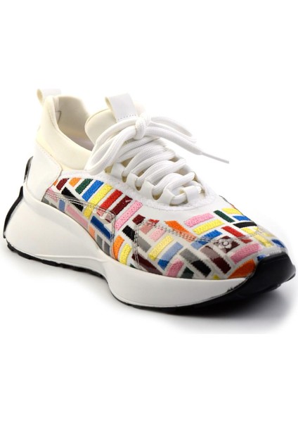 Beyaz Kadın Sneaker K01140430809 modelleri
