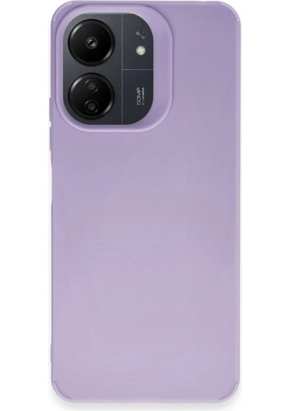 Xiaomi Poco C65 Kılıf Kamera Korumalı Lüx Ince Pastel Renkli Soft Yüzey Silikon Petro Kapak