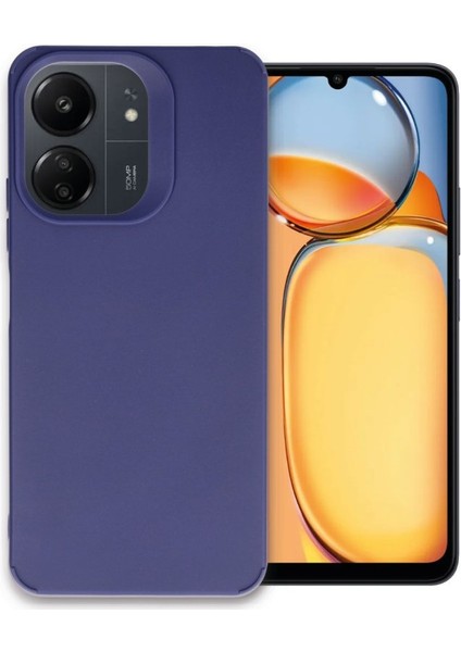 Xiaomi Poco C65 Kılıf Kamera Korumalı Lüx Ince Pastel Renkli Soft Yüzey Silikon Petro Kapak