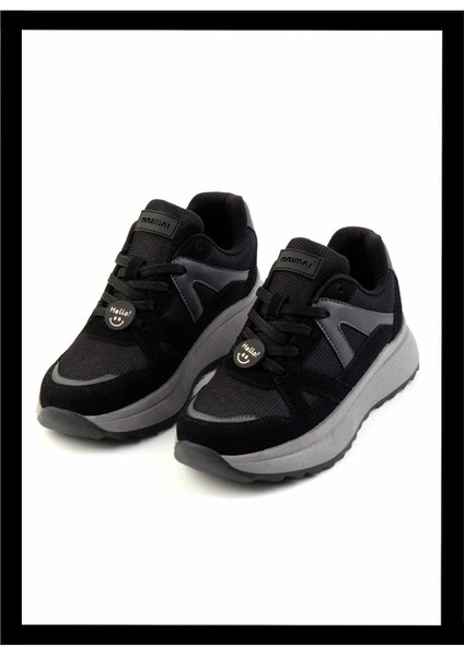 Siyah Nubuk Kadın Sneaker K01412600001