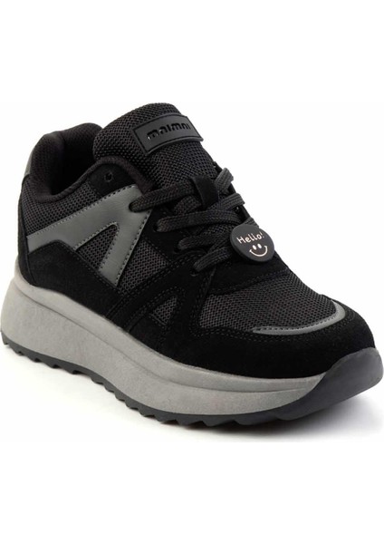 Siyah Nubuk Kadın Sneaker K01412600001