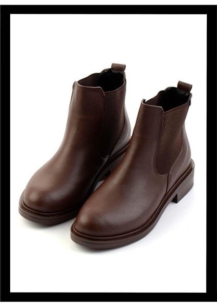 Kahve Kadın Bot & Bootie K02140433009