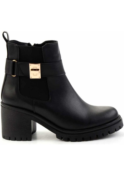 Siyah Altın Kadın Bot & Bootie K02824705009 fiyatları