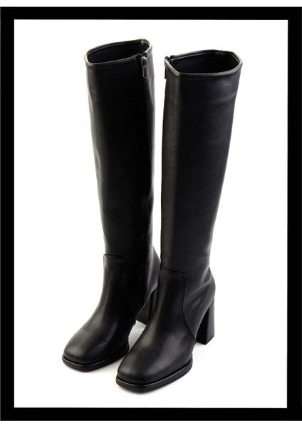 Siyah Kadın Çizme K03527290809