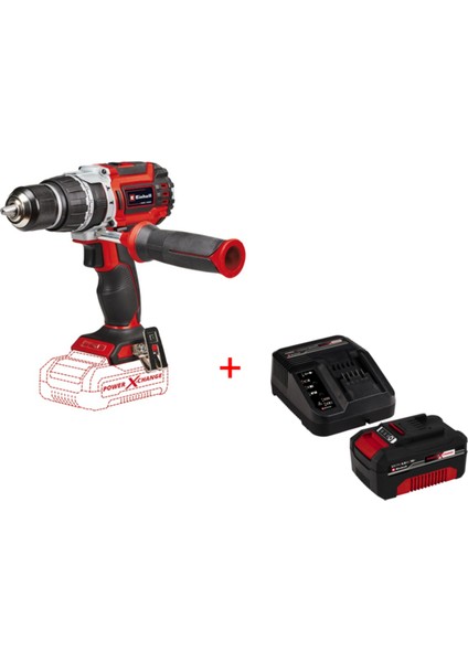 Tp-Cd 18/60 Li-I Bl Solo Akülü Darbeli Vidalama + 4 Ah Starter Kit