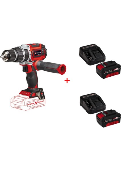 Tp-Cd 18/60 Li-I Bl Solo Akülü Darbeli Vidalama + 2 x 4 Ah Starter Kit Akü
