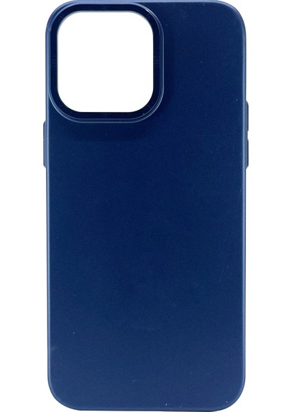 Apple iPhone 13 Pro Max Uyumlu Spray Metal Çerçeveli Deri Serisi Arka Koruma Kılıf