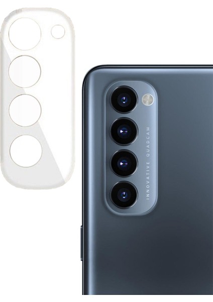 Oppo Reno 4 Pro Uyumlu Kamera Cam Koruyucu