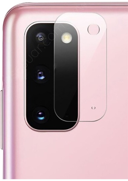 Samsung Galaxy S20 Uyumlu Kamera Cam Koruyucu
