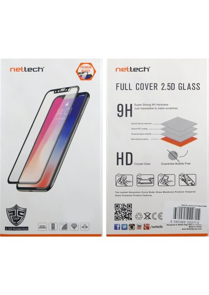 Apple iPhone 8 Plus Uyumlu 3D Superglass Full Cam Koruyucu