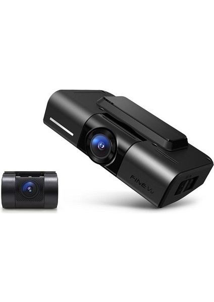 GX400 Qhd 2k Wi-Fi Türkçe 2 Kameralı Araç Kamerası