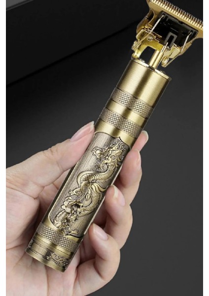 Profesyonel T-Bıçak Komple Vucüt Kılı Traş Saç Ense Sakal Çizim Lazer Epilasyon Öncesi Tıraş Makinesi