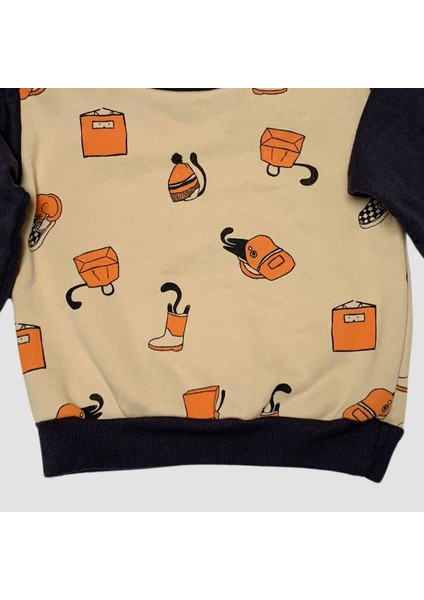 El Yapımı Erkek Çocuk Sweatshirt - Yaş